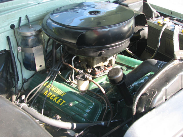 1953 Green Oldsmobile Ninety-Eight Coupe