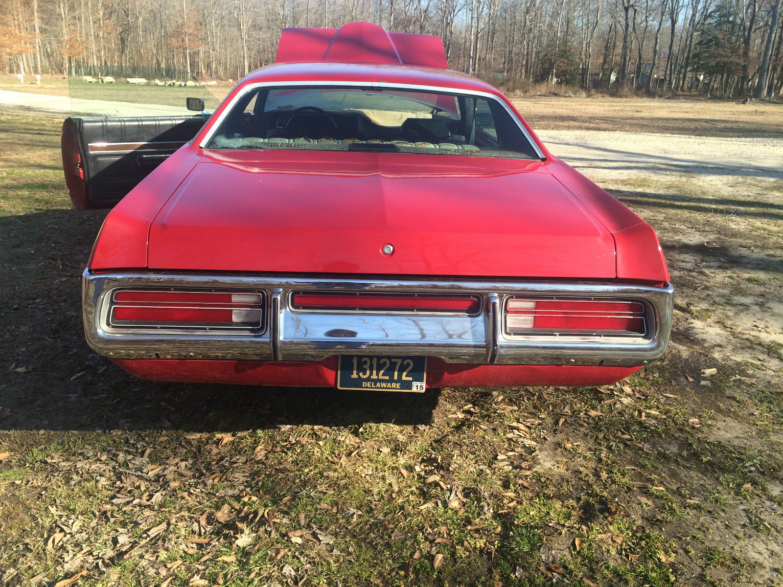 1972 Red Ford Galaxie Coupe