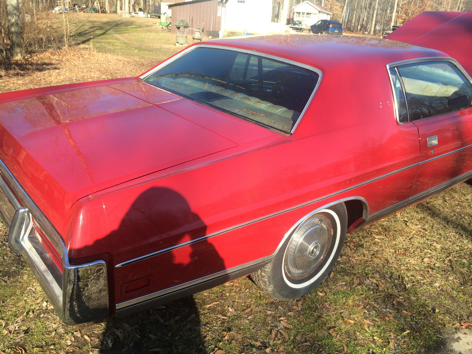 1972 Red Ford Galaxie Coupe