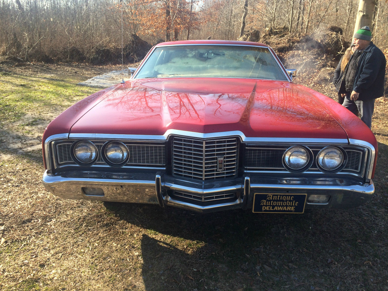 1972 Red Ford Galaxie Coupe