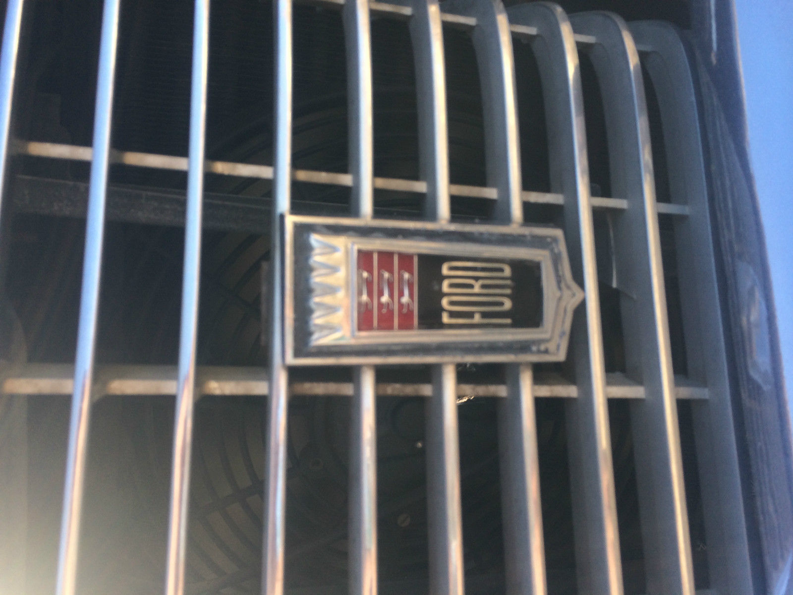 1972 Red Ford Galaxie Coupe