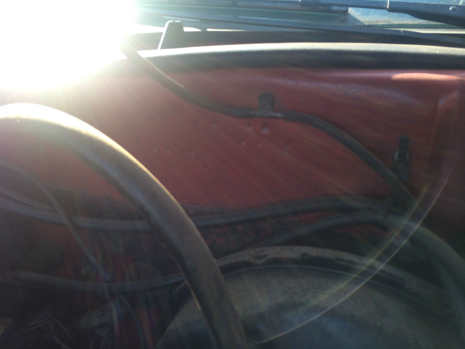 1972 Red Ford Galaxie Coupe