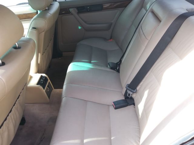 1989 Red BMW 5-Series Sedan