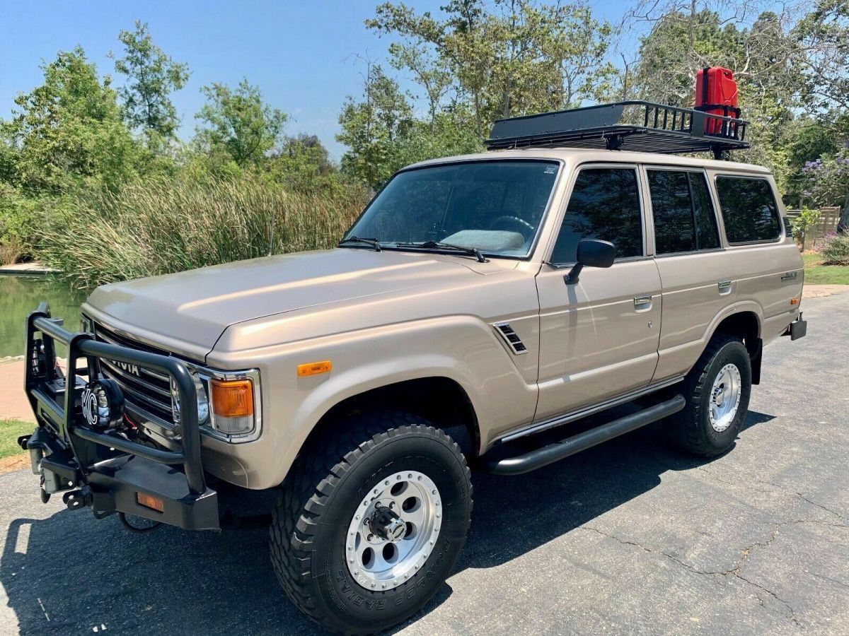 1984 Tan Toyota Land Cruiser SUV