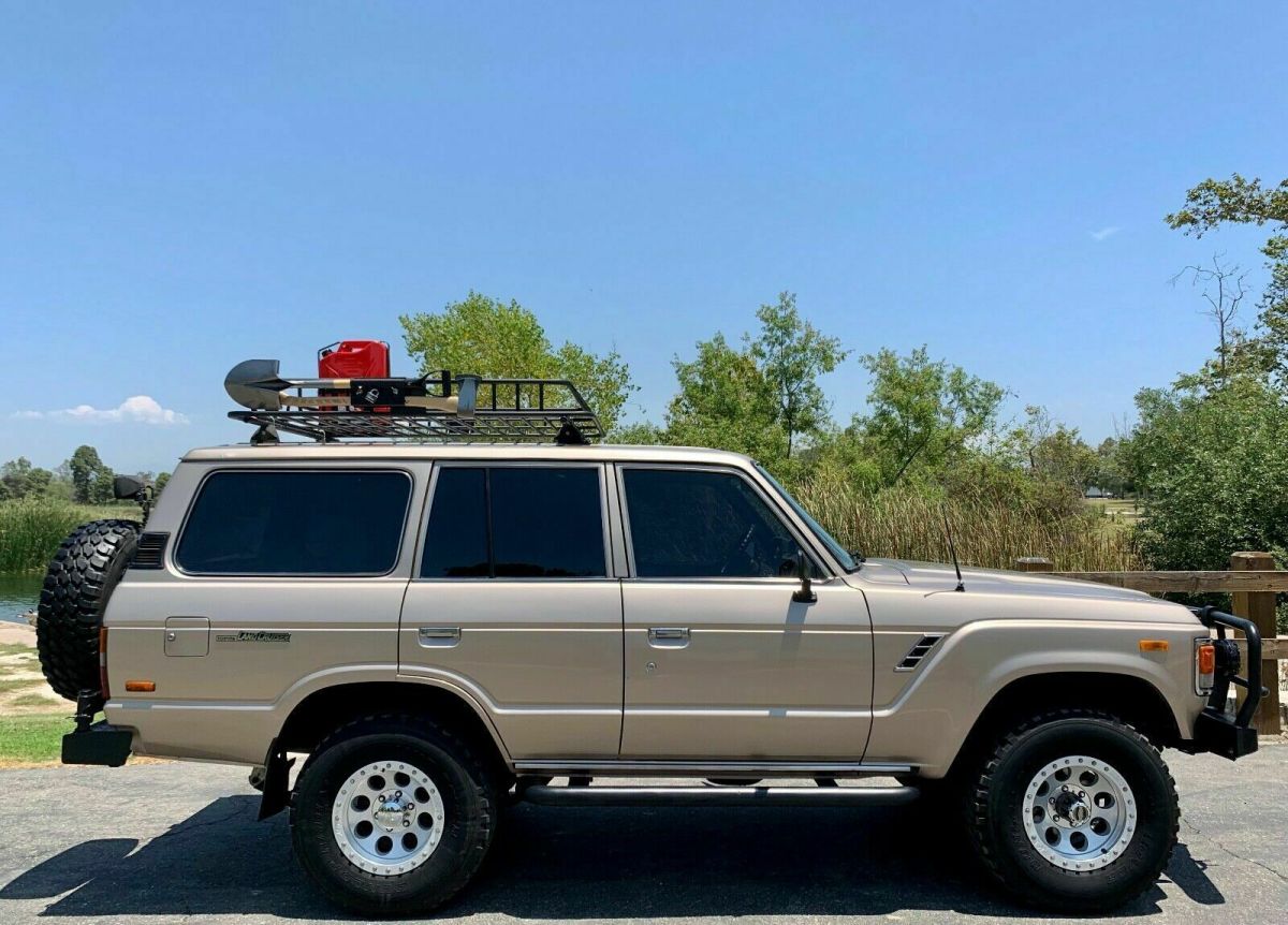 1984 Tan Toyota Land Cruiser SUV