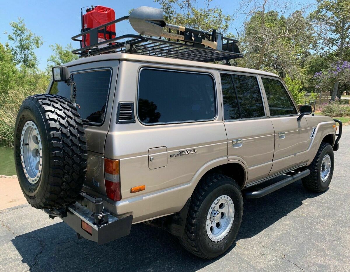 1984 Tan Toyota Land Cruiser SUV