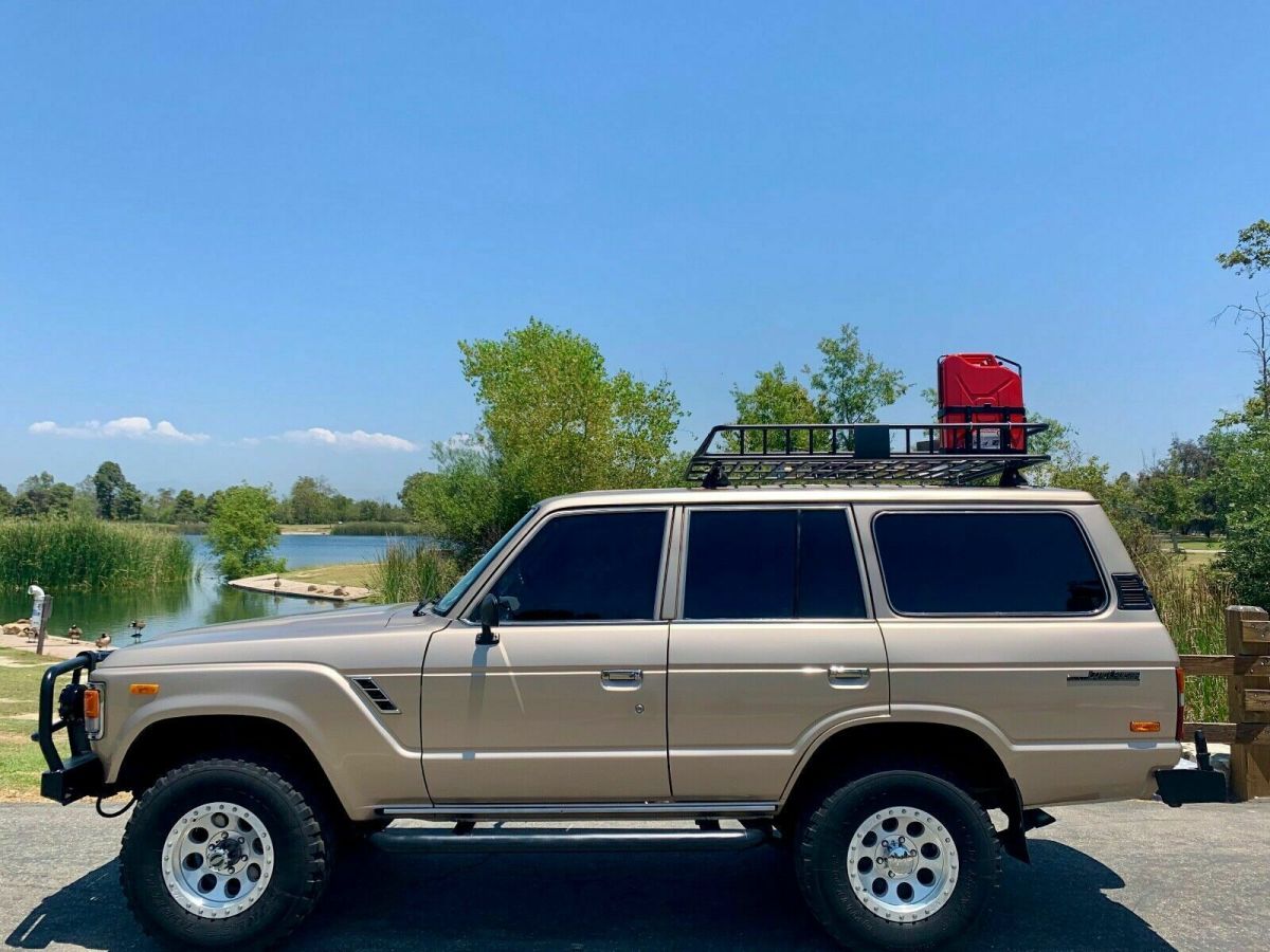 1984 Tan Toyota Land Cruiser SUV