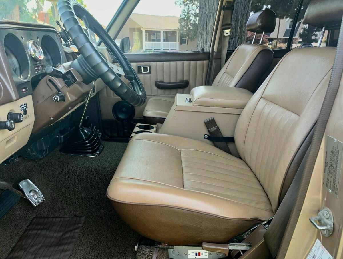 1984 Tan Toyota Land Cruiser SUV