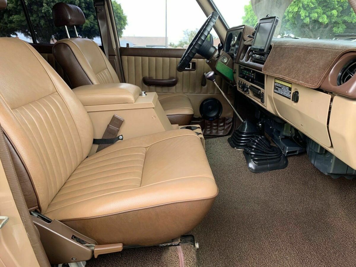 1984 Tan Toyota Land Cruiser SUV