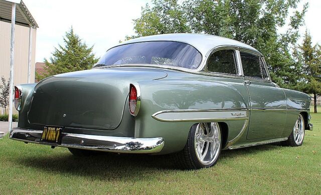 1954 Green Chevrolet Bel Air/150/210 Coupe