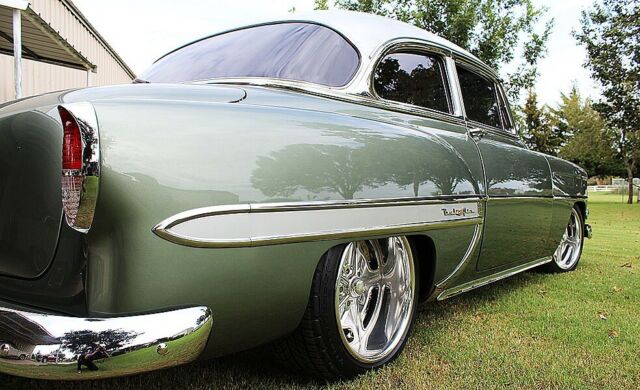 1954 Green Chevrolet Bel Air/150/210 Coupe