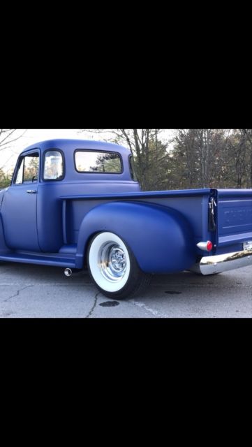1954 Flat Michigan Blue Chevrolet Other Pickups Standard Cab Pickup