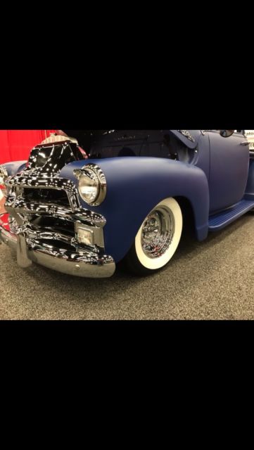 1954 Flat Michigan Blue Chevrolet Other Pickups Standard Cab Pickup