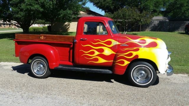 1954 red Chevrolet Other Pickups pu