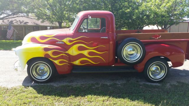1954 red Chevrolet Other Pickups pu
