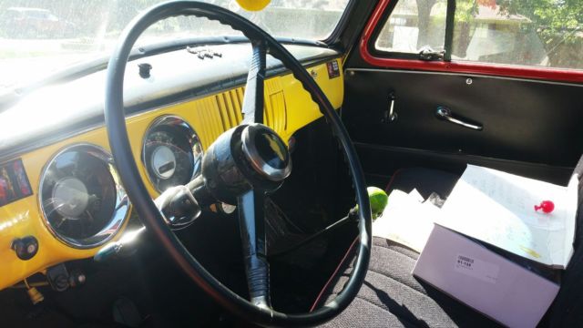 1954 red Chevrolet Other Pickups pu