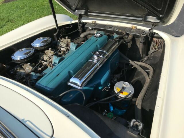 1954 Polo White Chevrolet Corvette Convertible