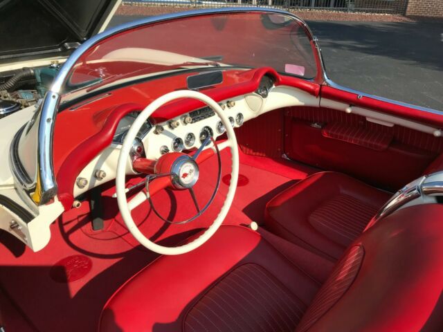 1954 Polo White Chevrolet Corvette Convertible