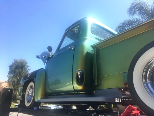 1954 Green Ford F-100 Standard Cab Pickup
