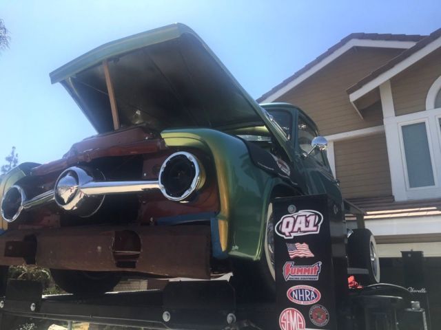 1954 Green Ford F-100 Standard Cab Pickup