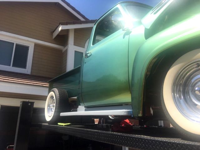 1954 Green Ford F-100 Standard Cab Pickup