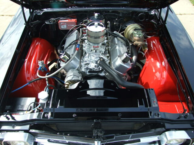 1966 Black Oldsmobile 442 Sedan