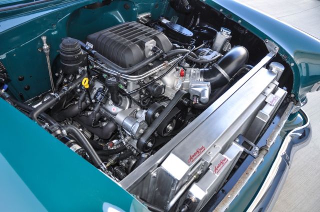 1955 Green Chevrolet Bel Air/150/210 Wagon