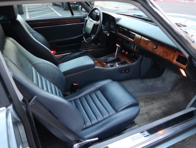 1990 Blue Jaguar XJS Coupe