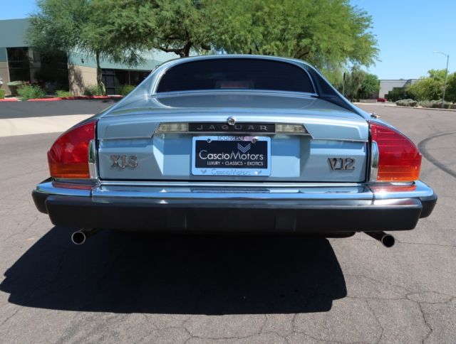 1990 Blue Jaguar XJS Coupe