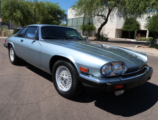 1990 Blue Jaguar XJS Coupe