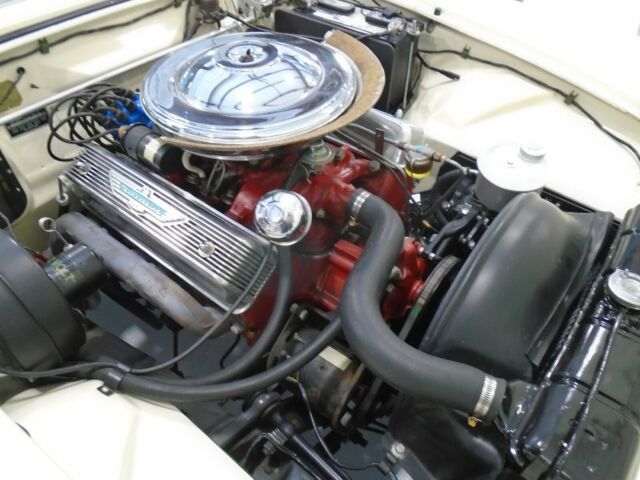 1957 White Ford Thunderbird Convertible