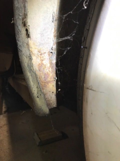 1955 Gold Chevrolet Bel Air/150/210 Sedan