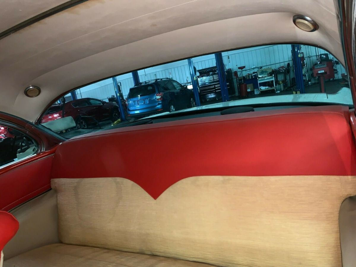 1955 Red Chevrolet Bel Air/150/210 Coupe