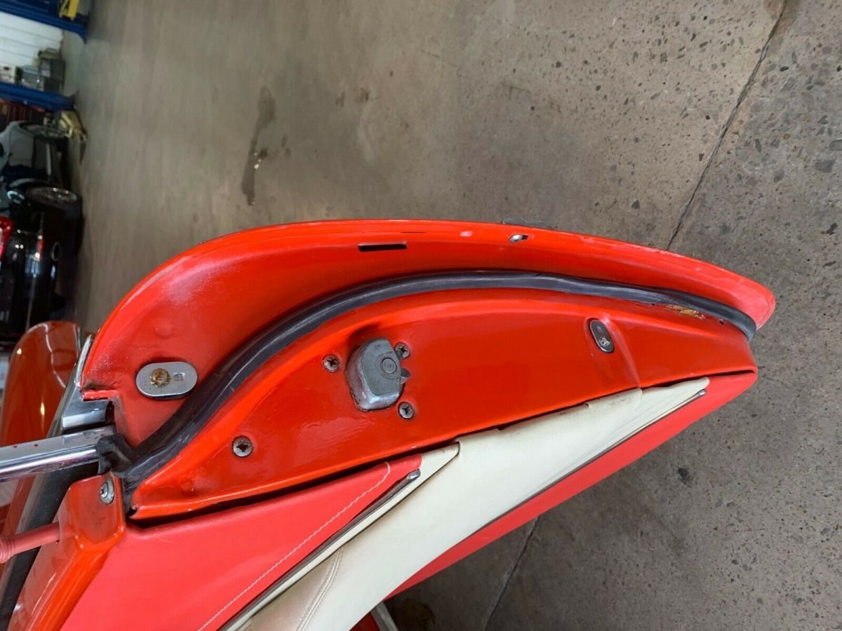 1955 Red Chevrolet Bel Air/150/210 Coupe