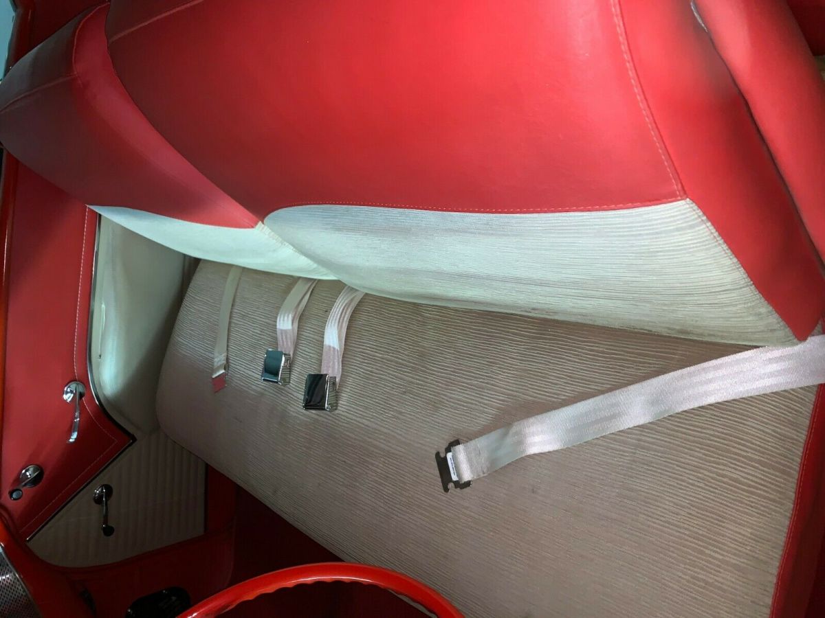 1955 Red Chevrolet Bel Air/150/210 Coupe