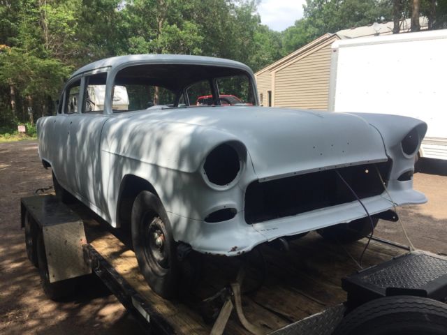 1955 primer Chevrolet Bel Air/150/210 Sedan
