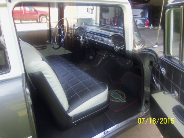 1955 Gray Chevrolet Bel Air/150/210 Wagon