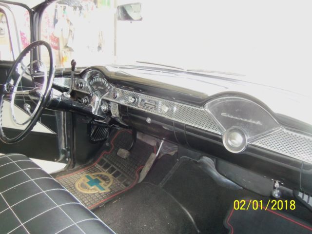 1955 Gray Chevrolet Bel Air/150/210 Wagon