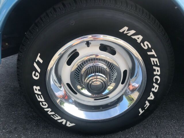 1955 Blue Chevrolet Bel Air/150/210 Sedan