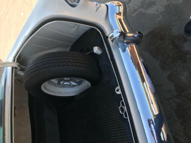 1955 Blue Chevrolet Bel Air/150/210 Sedan