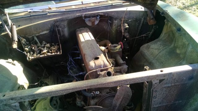 1955 Orange Chevrolet Bel Air/150/210 Sedan