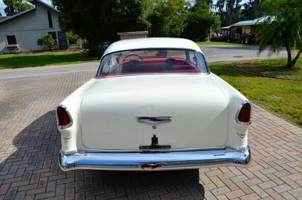 1955 Red Chevrolet Bel Air/150/210