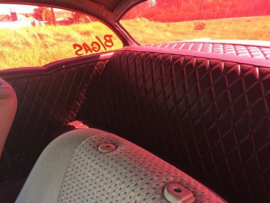 1955 Black Chevrolet Bel Air/150/210 Sedan