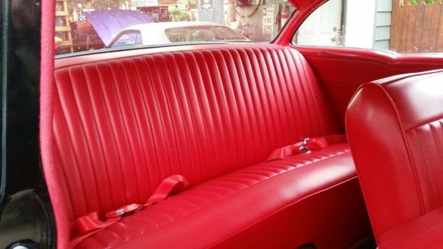 1955 Black Chevrolet Bel Air/150/210 Coupe