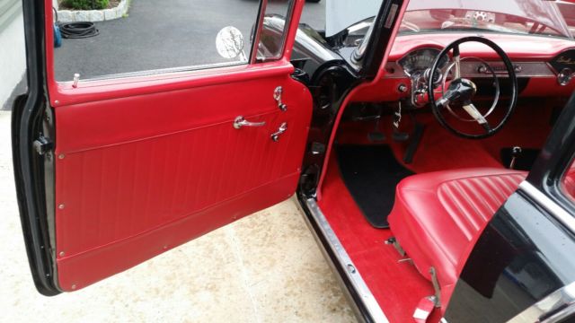 1955 Black Chevrolet Bel Air/150/210 Coupe