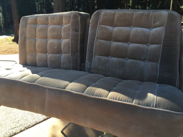 1955 flat black Chevrolet Nomad Wagon