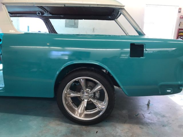 1955 Blue Chevrolet Bel Air/150/210 Wagon