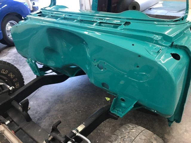 1955 Blue Chevrolet Bel Air/150/210 Wagon