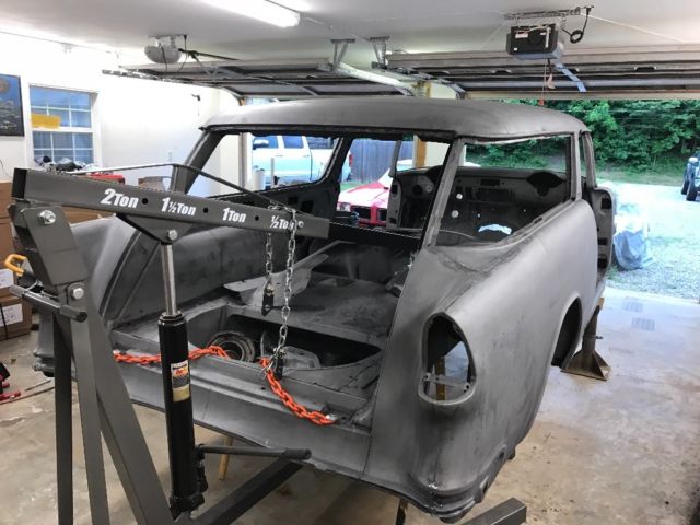 1955 Blue Chevrolet Bel Air/150/210 Wagon