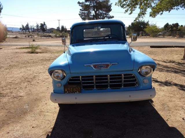1955 Blue Chevrolet Other Pickups Standard Cab Pickup